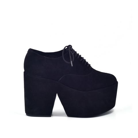 Chauncy Black Suede Jeffrey Campbell