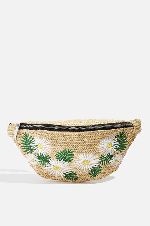 Womens **patty Straw Bumbag By Skinnydip - Multi, Multi