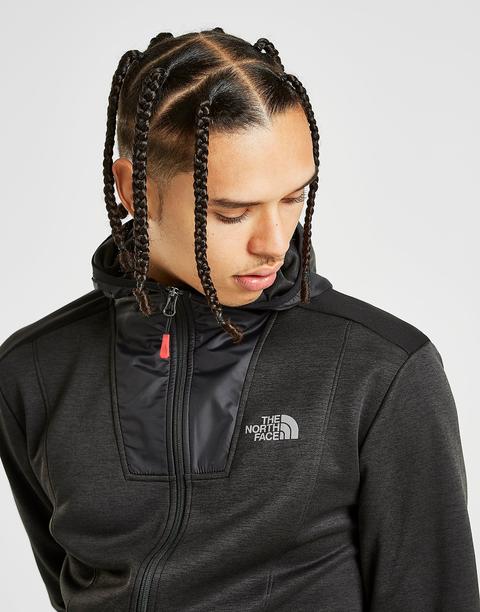 black mens north face hoodie