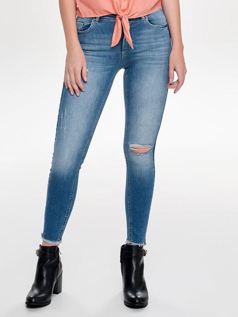 Onlblush Mid Ankle Panel Skinny Fit Jeans