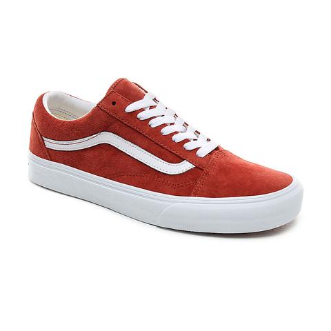 red suede vans old skool