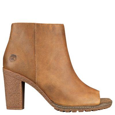 timberland peep toe boots