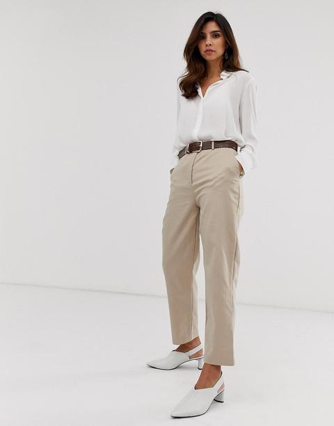 Y.a.s - Pantaloni Sartoriali Beige - Beige