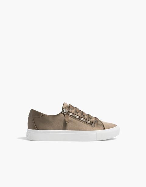 Sneaker Cachi Con Cerniera Kaki