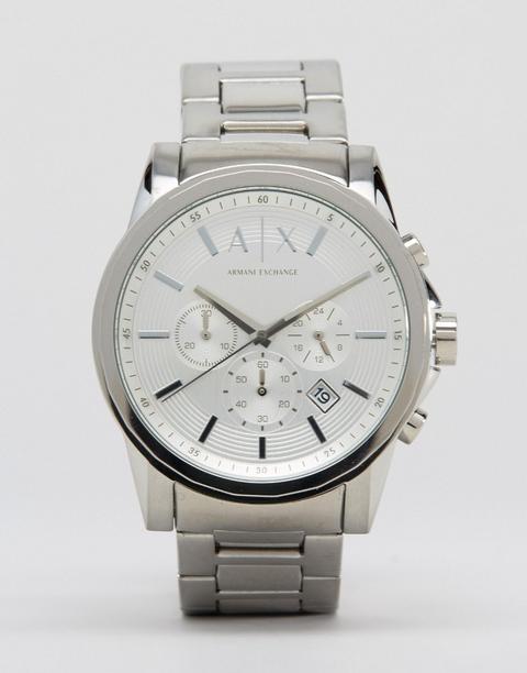 Armani Exchange - Ax2058 - Orologio Argento In Acciaio Inossidabile - Argento