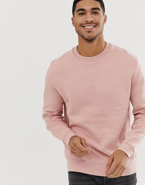 Sudadera Rosa De Asos Design