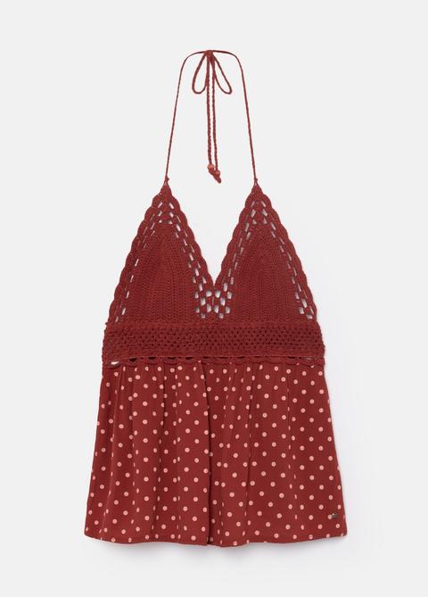 Top Pecherin Crochet