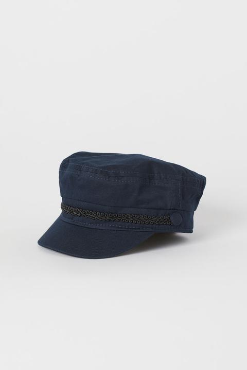 H & M - Casquette De Marin - Bleu