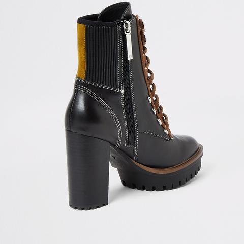 river island lace up boots
