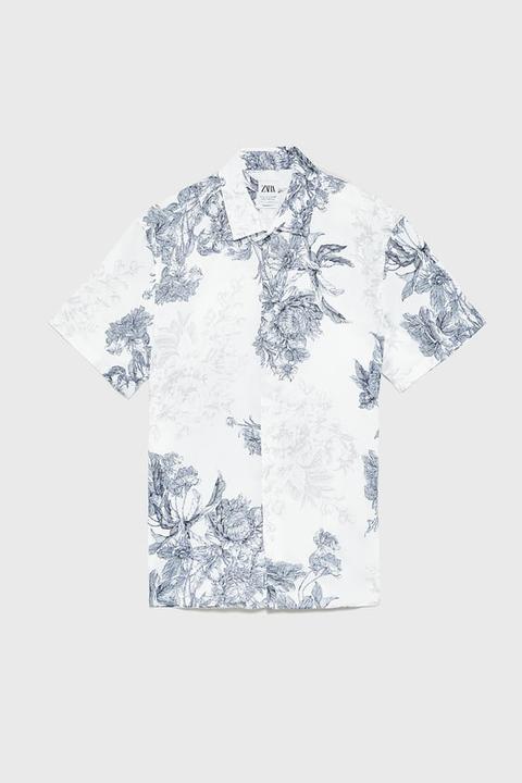 Camisa Estampación Floral