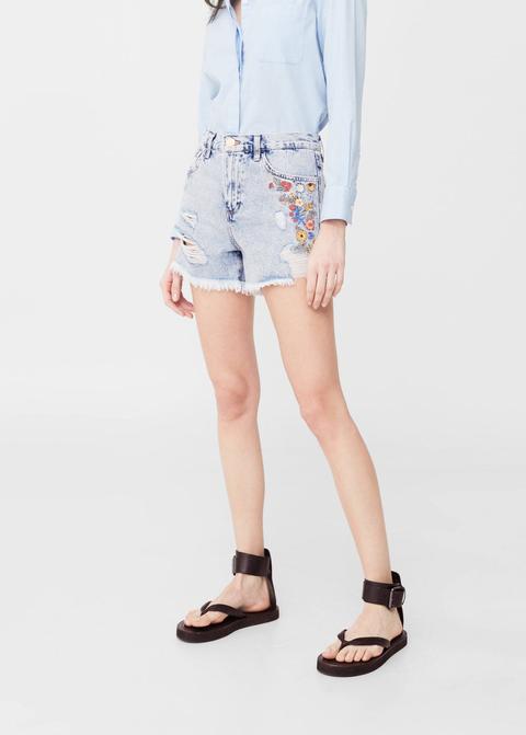 Short Denim Bordado