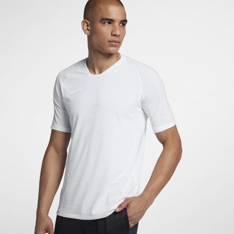 Nike Vaporknit Strike Camiseta De Fútbol De Manga Corta - Hombre - Blanco  from Nike on 21 Buttons