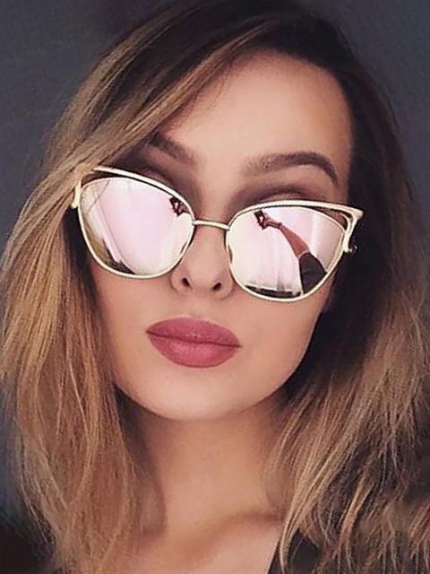 Fashion Cat Eye Lens Sunglasses