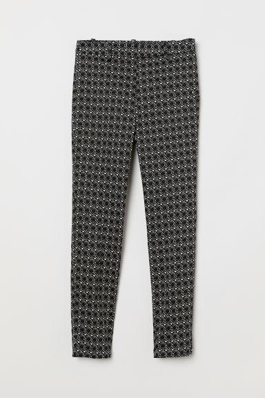 H & M - Pantaloni A Sigaretta - Nero