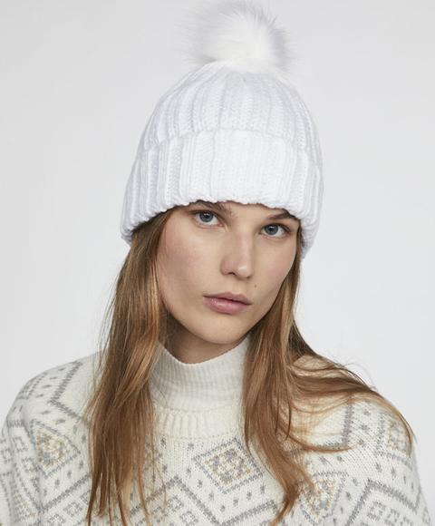 Gorro Crudo Pompon Color: Crudo Talla: M Material: Acrílico,poliester,