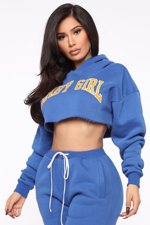 baby girl cropped hoodie