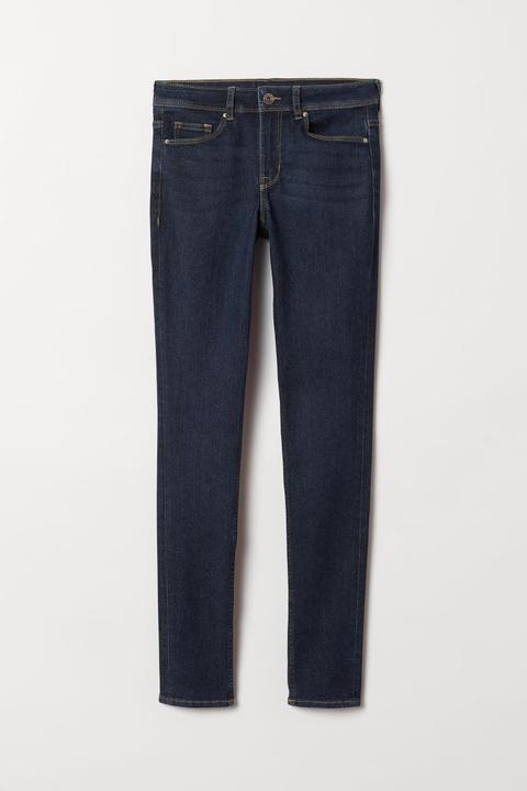 H & M - Super Skinny Regular Jeans - Blu