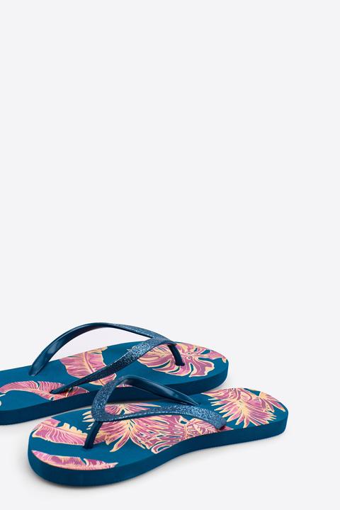 Chanclas Estampado Tropical