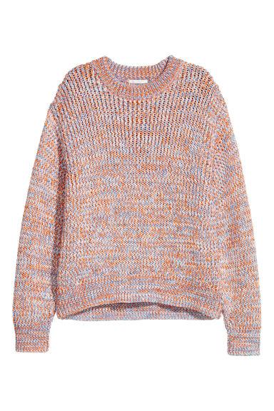 H & M - Pullover In Maglia Spessa - Arancione