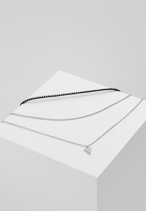 Pieces Pcrisa Collana Silvercoloured