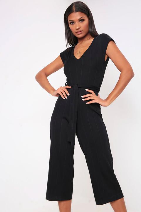 i saw it first black jumpsuit