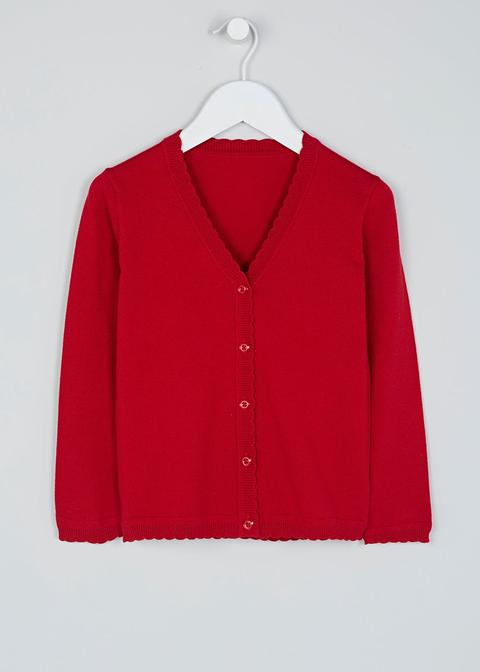 Red on sale cardigan matalan