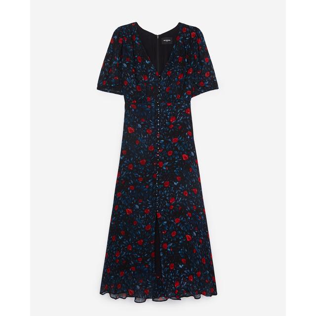 robe bleu the kooples