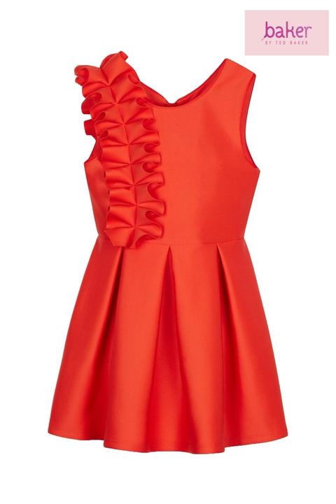 Ted baker girls red on sale dress