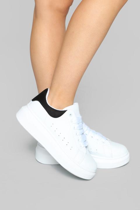 Fashion Nova White Net/nylon Sneakers-Silver spikes Size 6 | eBay