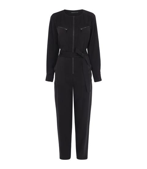 karen millen black jumpsuit