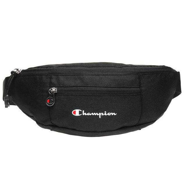champion black bum bag