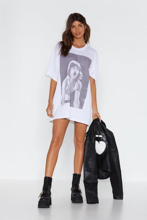 Womens Mick Jagger Graphic T