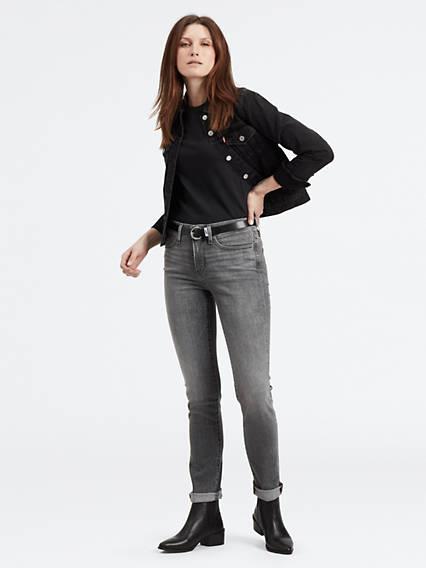 312™ Shaping Slim Jeans - Grey from Levi's on 21 Buttons