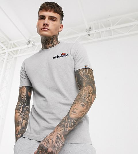 Camiseta Gris Voodoo Exclusiva En Asos De Ellesse