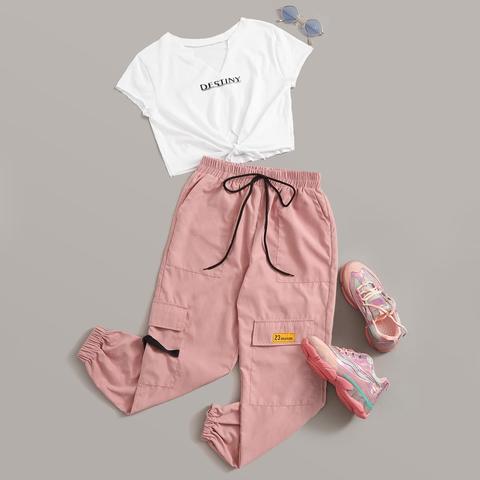 Destiny Graphic Tee \u0026 Cargo Trousers 
