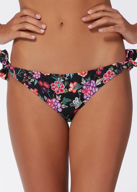 Bikini Slip Lacci Fantasia Fiore Deborah