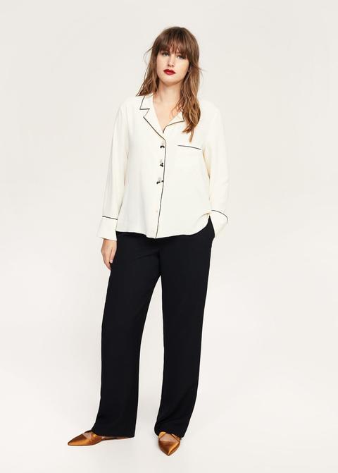 Blusa Botones Cristales