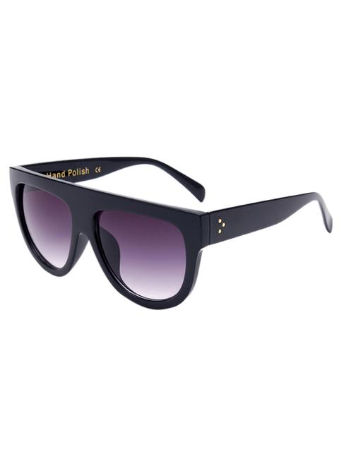 Simple Full-rim Black Sunglasses