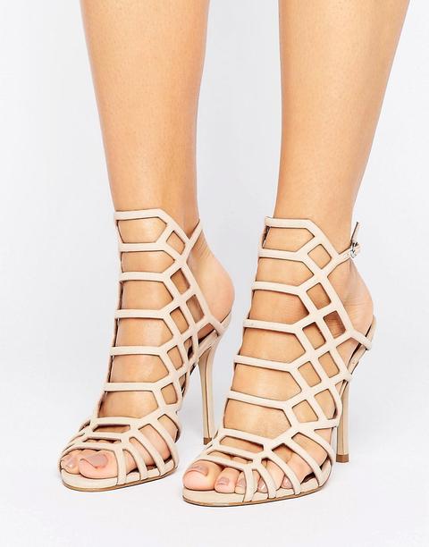 Sandalias Color Rubor Con Diseño Enrejado Slithur De Steve Madden