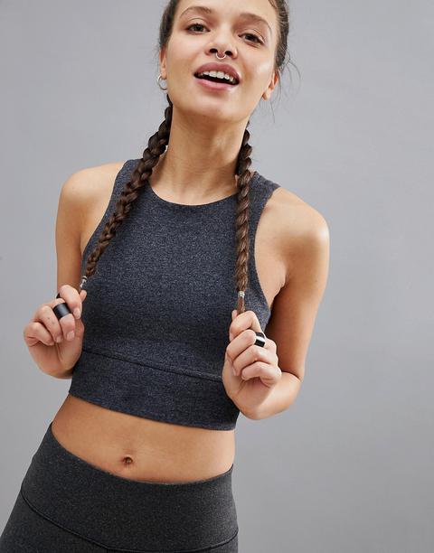 Adidas Training Crop Top In Black