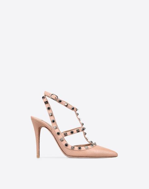 Ankle Strap Rockstud Rolling