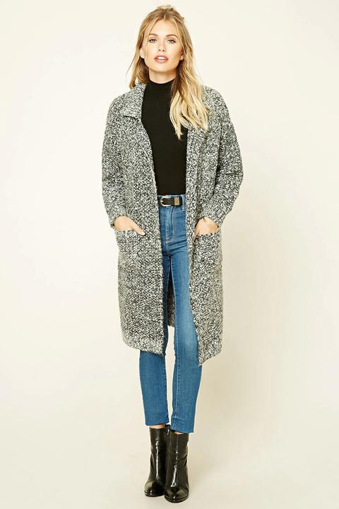 Contemporary Marled Cardigan