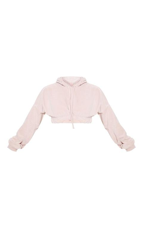 pink velour sweater