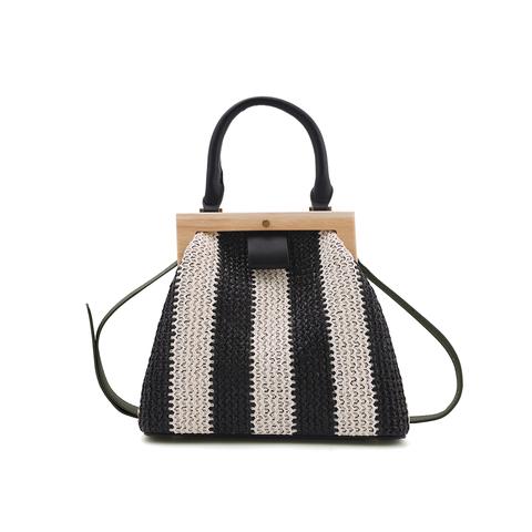 Radie Striped Espadrilles Mini Tote Bag