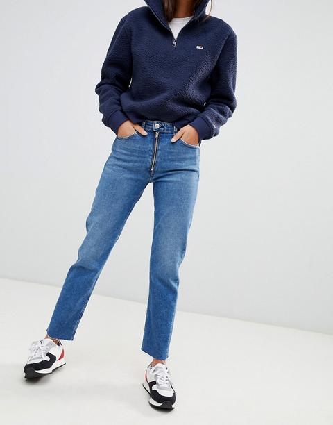 Tommy Jeans - Jeans Dritti - Blu