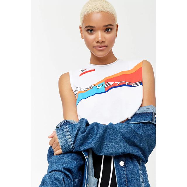 forever 21 corvette crop top