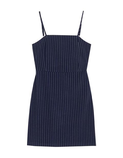 Vestido Ajustado Escote Cuadrado