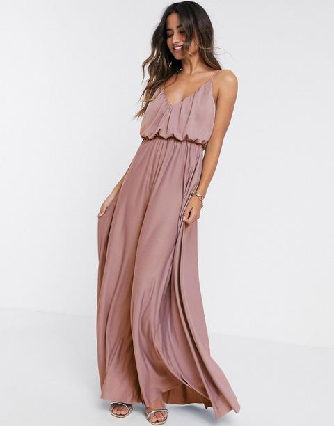 asos design robe longue