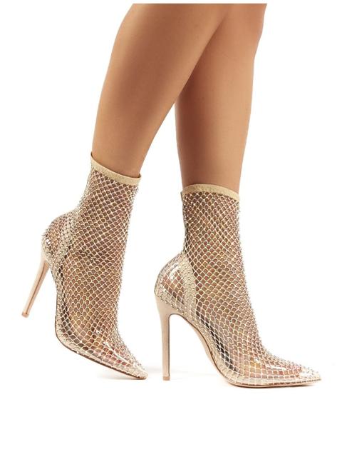 Public desire hotsell fishnet heels