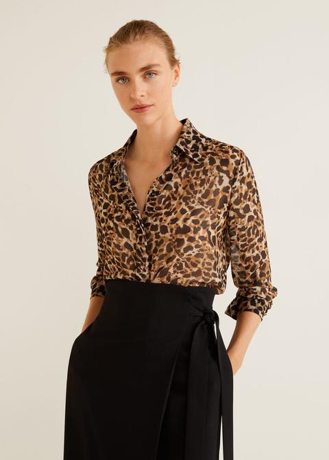 Blusa Estampado Leopardo